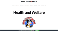 Desktop Screenshot of hoofman.co.uk