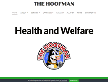 Tablet Screenshot of hoofman.co.uk